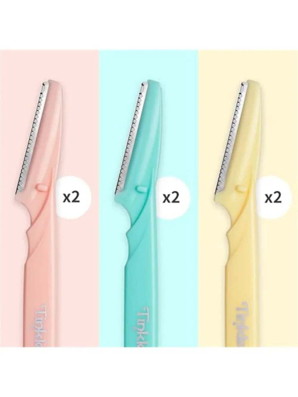 Tinkle Dermaplaning Tool 6ct, Dermaplane Razor for Women
